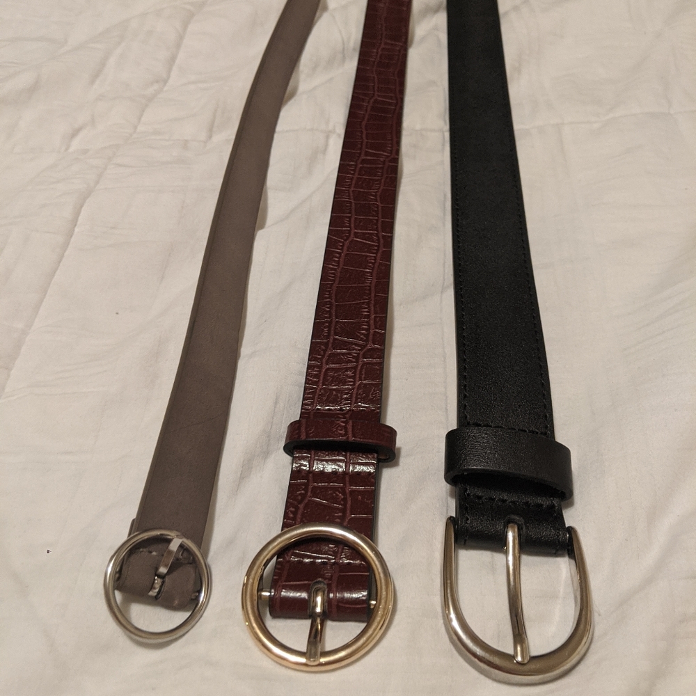 3 belts